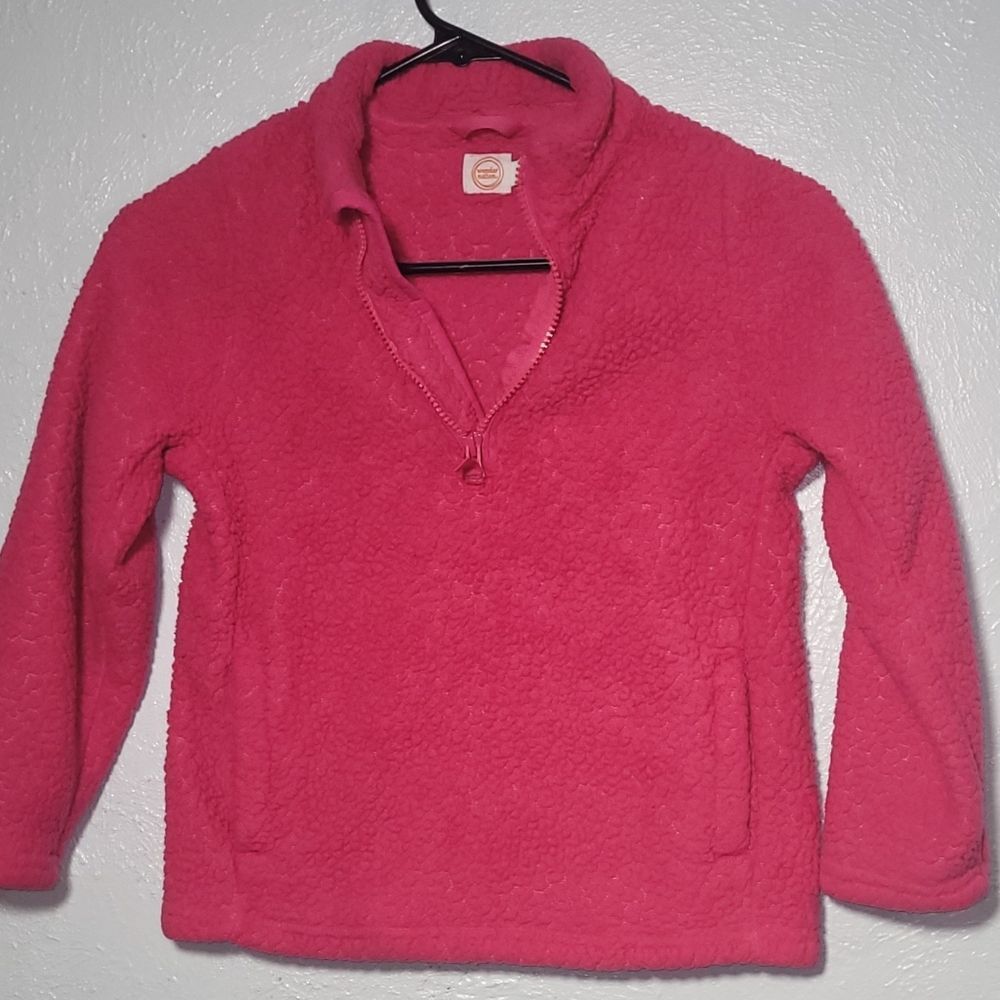Wonder Nation Cozy Fleece Pullover - Size 6